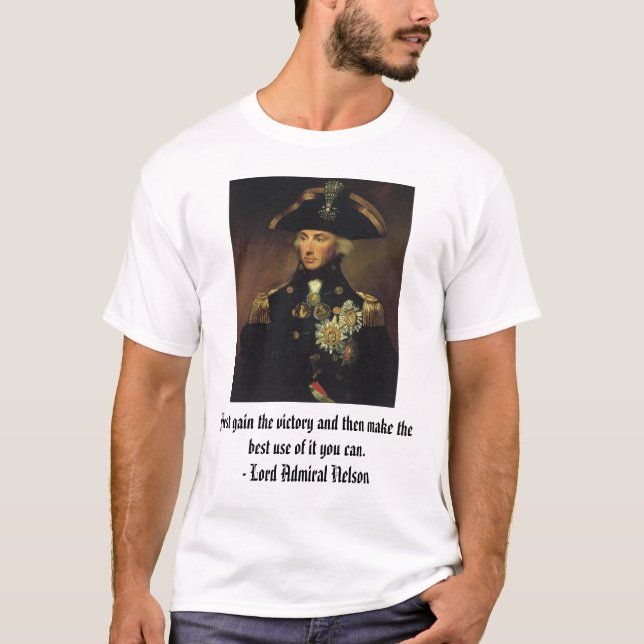 Camiseta Señor almirante Nelson (Anverso)