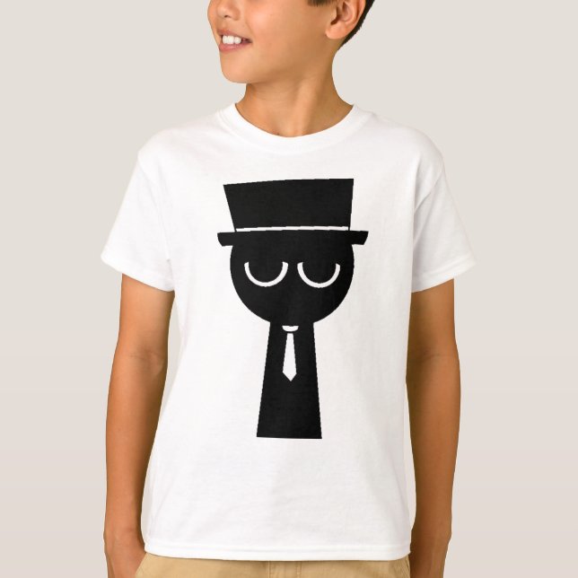 Camiseta Señor Black de Sprunki Retake (Anverso)