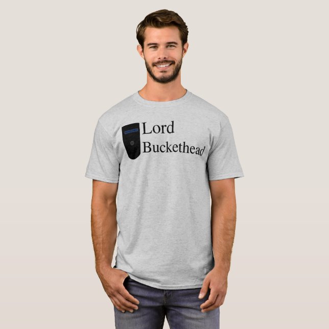 Camiseta Señor Buckethead Shirt (Anverso completo)