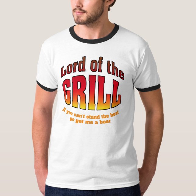 Camiseta Señor de la parrilla (Anverso)