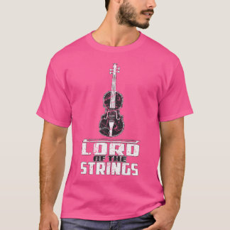 Camiseta Señor De Las Cuerdas Violin Orquesta Músico