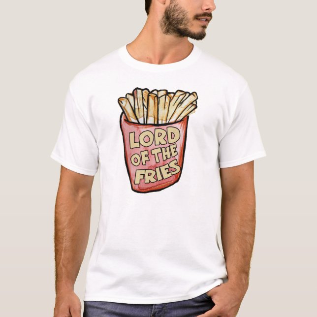 Camiseta SEÑOR de las patatas fritas (Anverso)