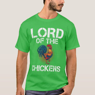 Camiseta Señor de los Pollos Susurrador de Pollos Coche de