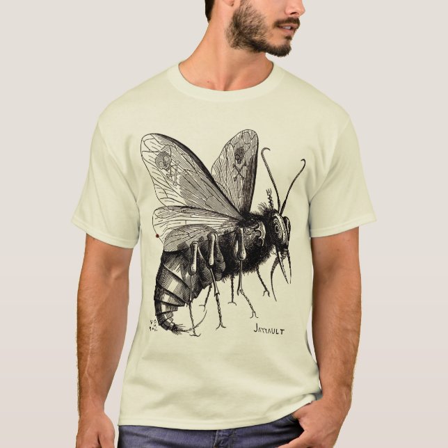 Camiseta señor de moscas - el T de los hombres (Anverso)