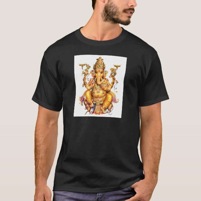 CAMISETA SEÑOR GANESH HINDU GOD (Anverso)