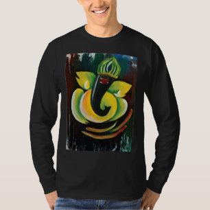 Camiseta Señor Ganesha Dios hindú del elefante de la prospe