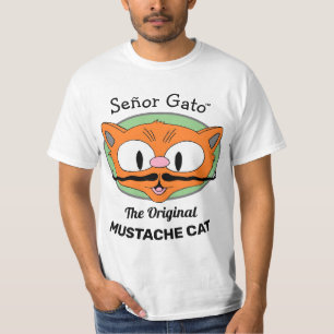Camiseta Señor Gato™ el Gato Bigote Original