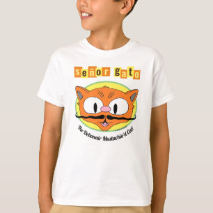 Camiseta Señor Gato™ El Gato Bigotudo Debonair!