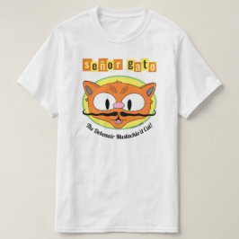 Camiseta Señor Gato™ El Gato Bigotudo Elegante!