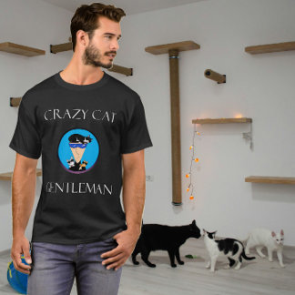 Camiseta señor gato loco