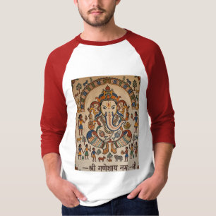 Camiseta señor genesh arte popular tradicional TSHART