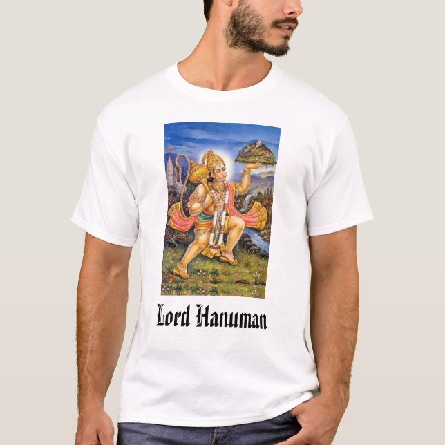 Camiseta Señor Hanuman, señor Hanuman (Anverso)