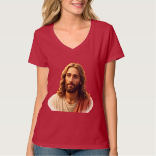 Camiseta Señor Jesucristo: Luz del mundo y salvador .