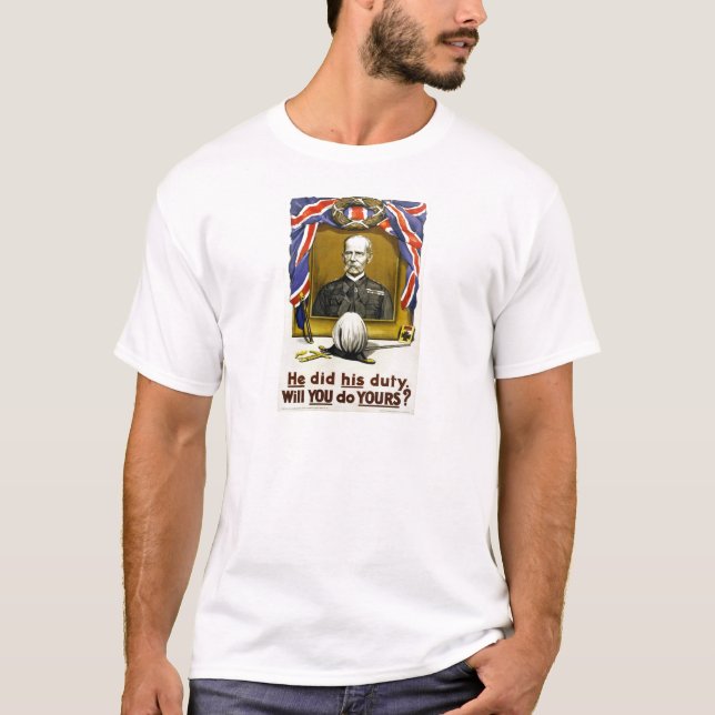 Camiseta Señor Kitchener (Anverso)