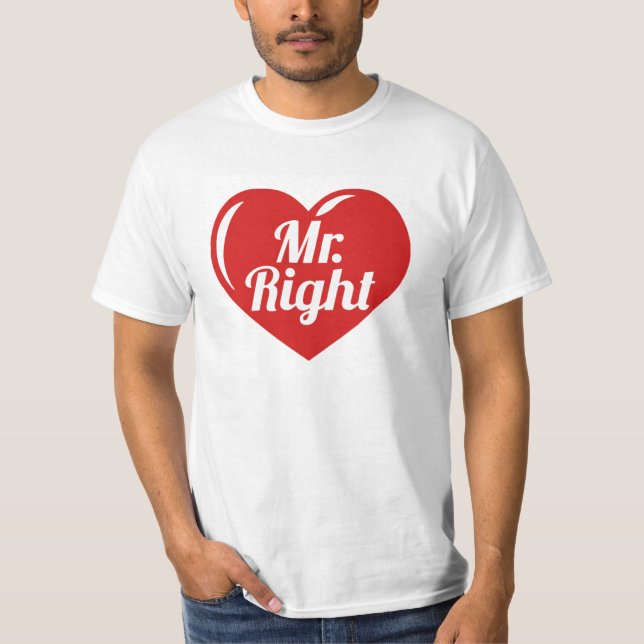 Camiseta Señor la Right Red Heart (Anverso)
