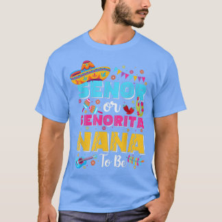 Camiseta Senor O Senorita Nana Para Ser Género Revelan Cinc