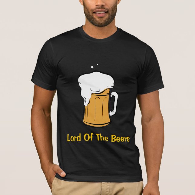 Camiseta Señor Of The Beers (Anverso)