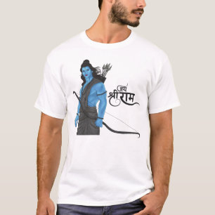 Camiseta Señor Rama Arco Flecha Jai Shree Ram Arte
