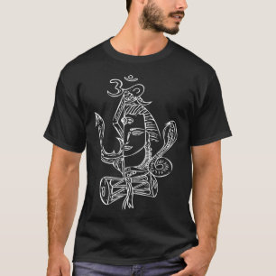Camiseta Señor Shiva Dios hindú Espiritual Yogi Inspirador 