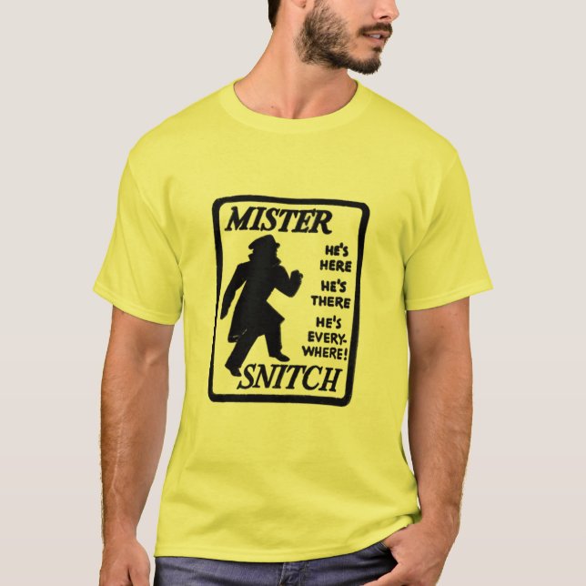 Camiseta Señor Snitch (Anverso)