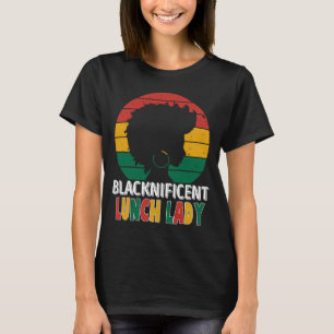 Camiseta Señora Almuerzo Blacknificente Historia Negra