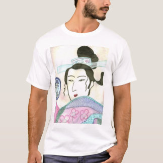 Camiseta Señora asiática
