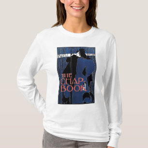 Camiseta Señora azul Art Nouveau Advertisement