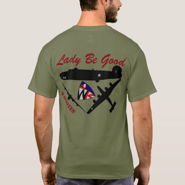 Camiseta Señora Be Good de Warkites B-24 (Reverso)