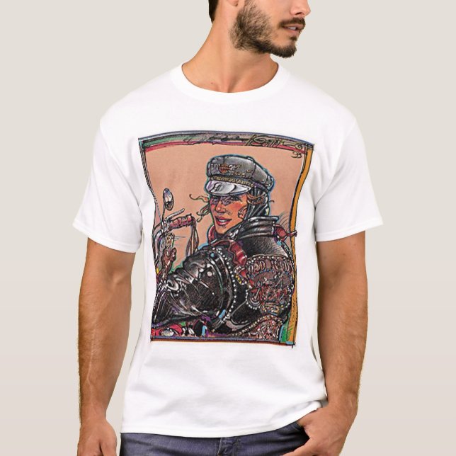 Camiseta Señora Biker (Anverso)