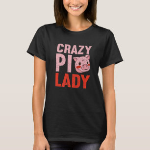 Camiseta Señora Cerda Loca Granja Local  Esposa Granjera 2