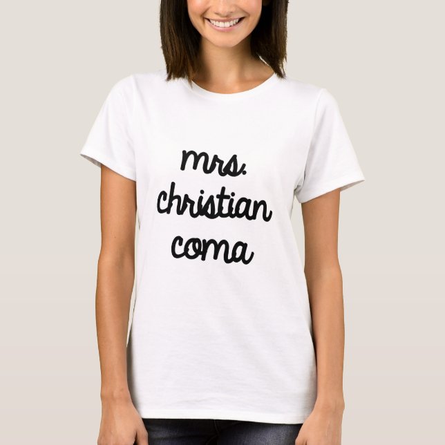 Camiseta Señora Christian Coma (Anverso)