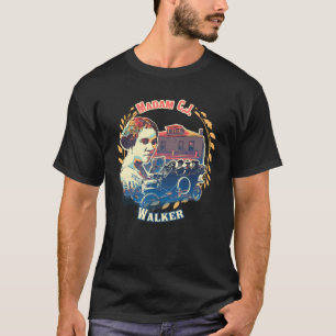Camiseta Señora CJ Walker tributo al futuro de la historia