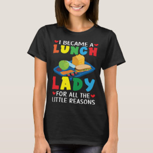 Camiseta Señora Cocinera Trabajadora de Cafetería Jefa de A