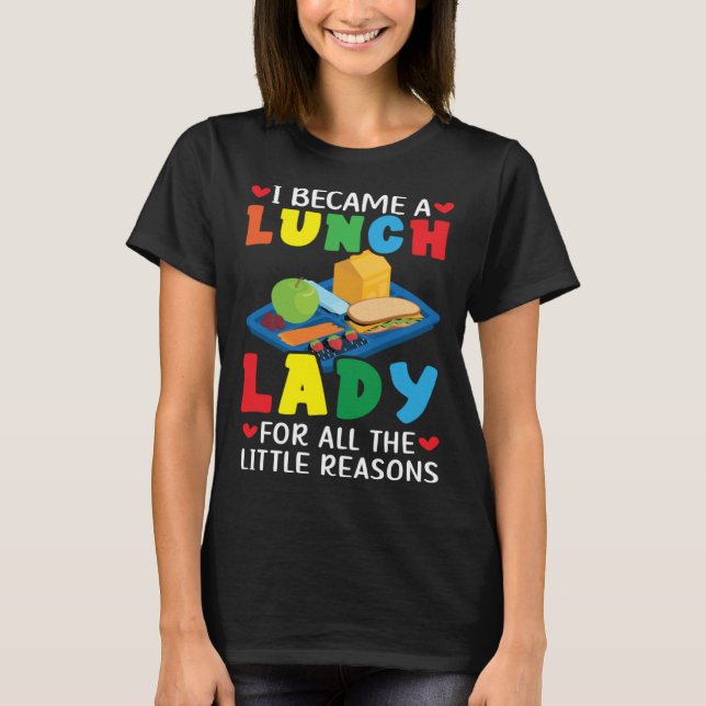 Camiseta Señora Cocinera Trabajadora de Cafetería Jefa de A (Anverso)