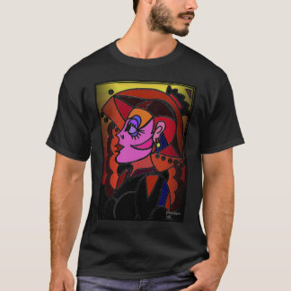 Camiseta Señora con el gorra