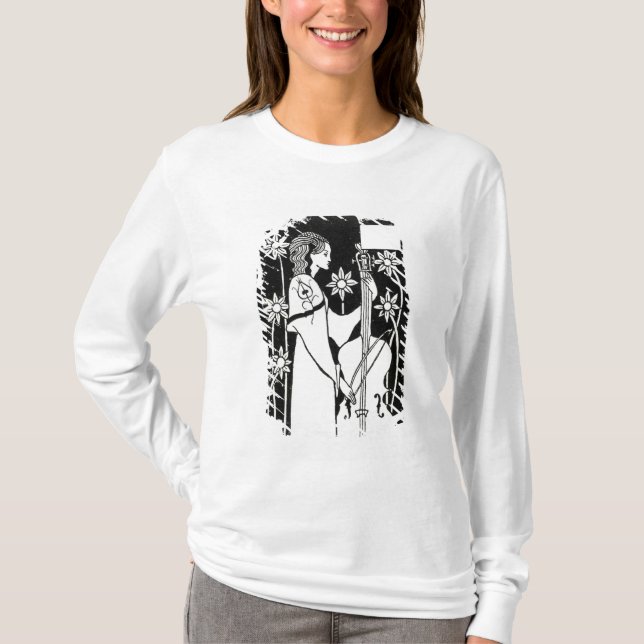 Camiseta Señora con el violoncelo, "del ` del d'Arthur de (Anverso)