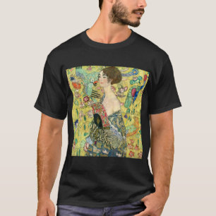 Camiseta Señora con la fan - Gustavo Klimt