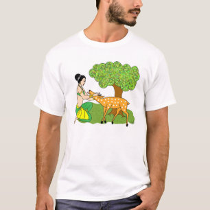 Camiseta Señora con los ciervos