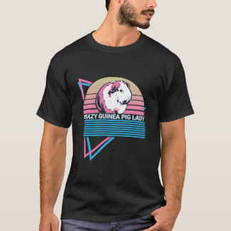 Camiseta Señora Conejillo de Indias Loca Señora Conejillo d