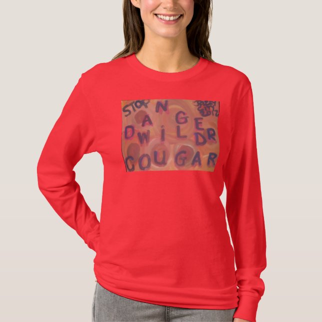 CAMISETA SEÑORA COUGAR (Anverso)
