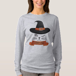 Camiseta Señora de gatos sexy y sobria para Halloween