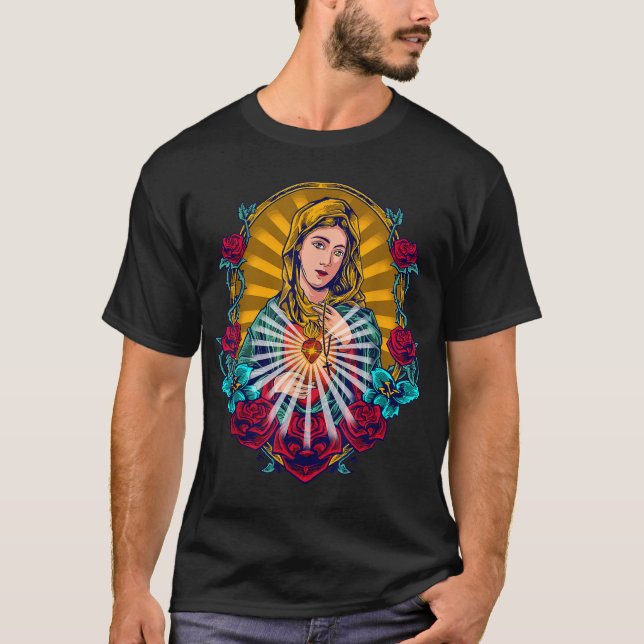 Camiseta Señora de Guadalupe María (Anverso)