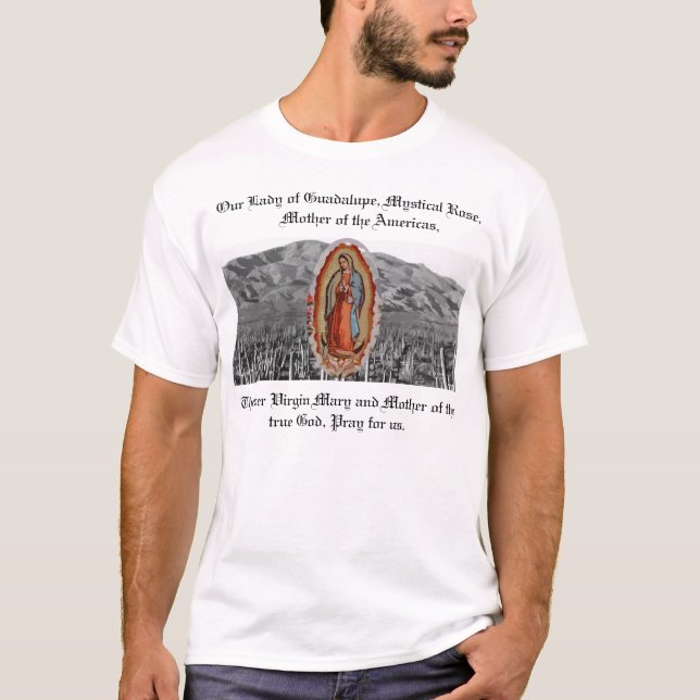 Camiseta Señora de Guadalupe Sonoran (Anverso)