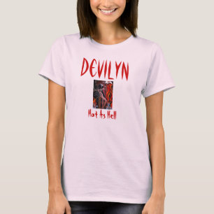 Camiseta señora de la muerte, Devilyn, caliente como