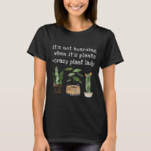 Señora de las Plantas Loca y Divertida Maceta de P