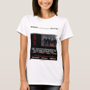 CAMISETA SEÑORA DE LOS GATOS