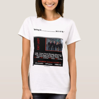 CAMISETA SEÑORA DE LOS GATOS