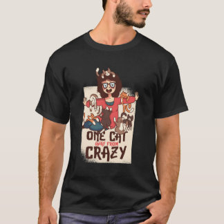 Camiseta Señora de los gatos, Loca de los gatos 1