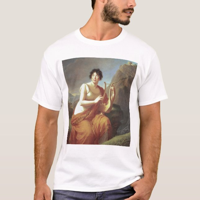 Camiseta Señora de Stael como Corinne, 1809 (Anverso)