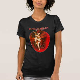 Camiseta Señora Dekadenz T-shirt del diablo del vintage